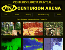 Tablet Screenshot of centurionarena.com